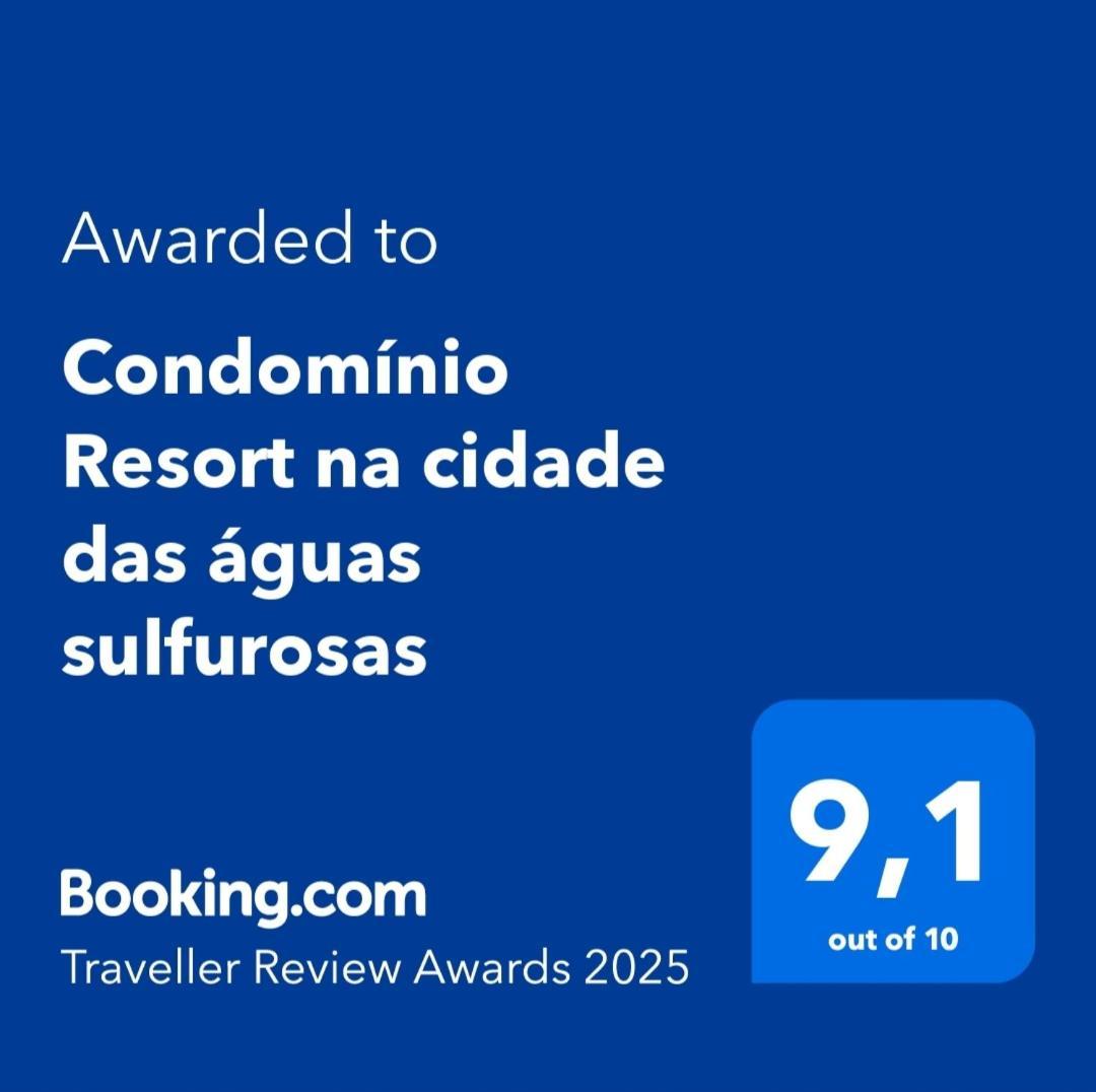 Condominio Resort Na Cidade Das Aguas Sulfurosas โปโซส เด คาลดัส ภายนอก รูปภาพ